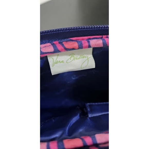 Vera Bradley Katalina Pink Purple Laptop Zippered Sleeve Padded School Mac Book - Picture 5 of 7